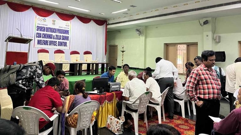 SPARSH Outreach programme organised for Defence Pensioners at Guntur