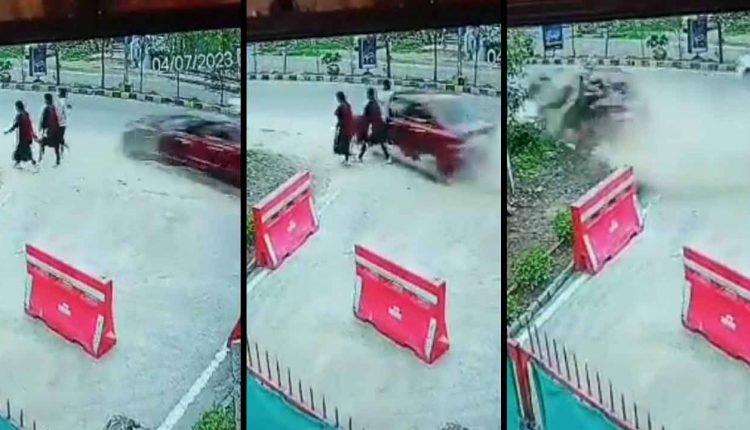 WATCH: A Speeding Car Kills Two Women In Bandlaguda 