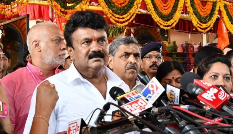 Talasani Responds On Oracle Jogini Swarnalatha