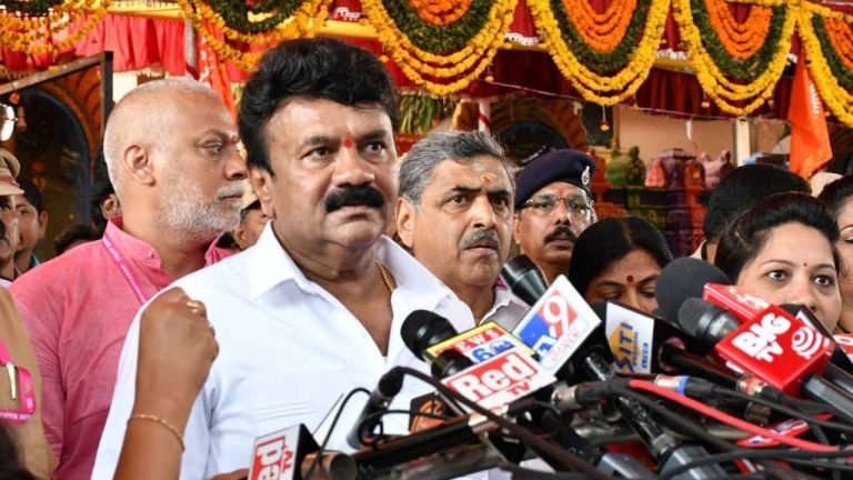 Talasani Responds On Oracle Jogini Swarnalatha