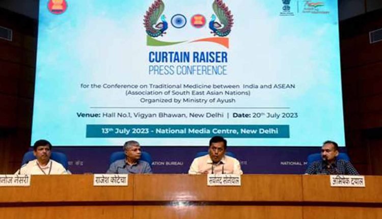 India to host the ASEAN Countries Conference on Traditional Medicines on 20 July