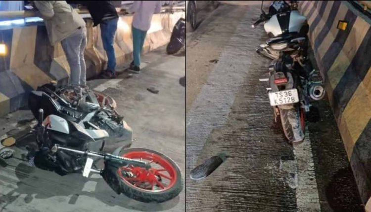 One dead after ‘speeding’ bike falls off Hyderabad flyover