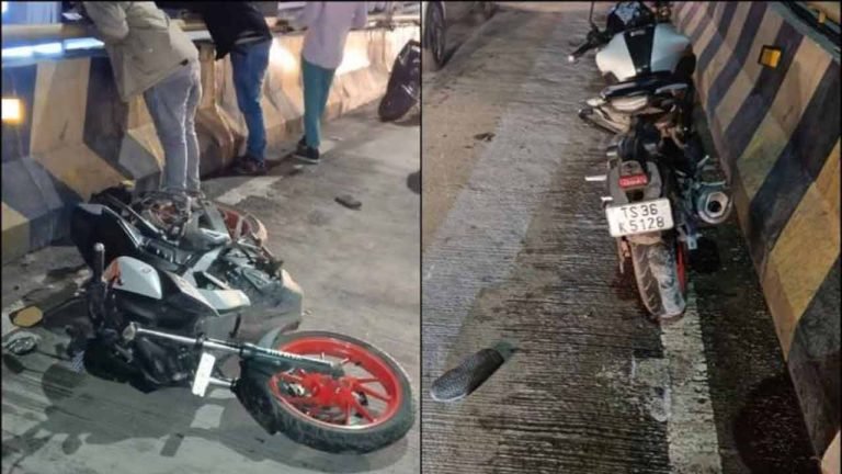 One dead after ‘speeding’ bike falls off Hyderabad flyover