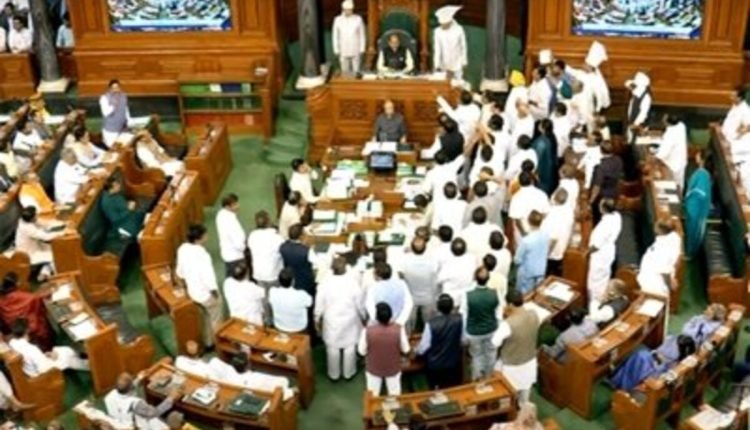 LS Adjourned Amidst Opposition Protest On Manipur Violence Till Tomorrow