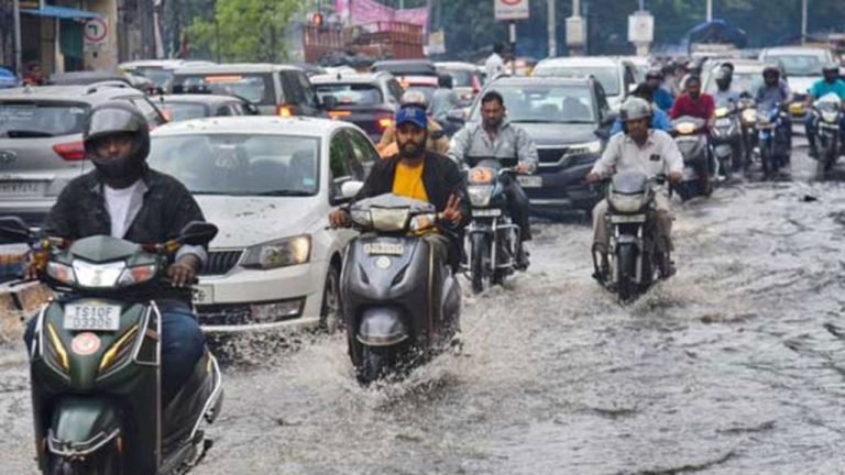 Hyderabad Wakes Up With Heavy Rainfall On The Friday Morning