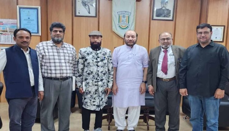 MANUU VC meets Intellectuals from Hyderabad