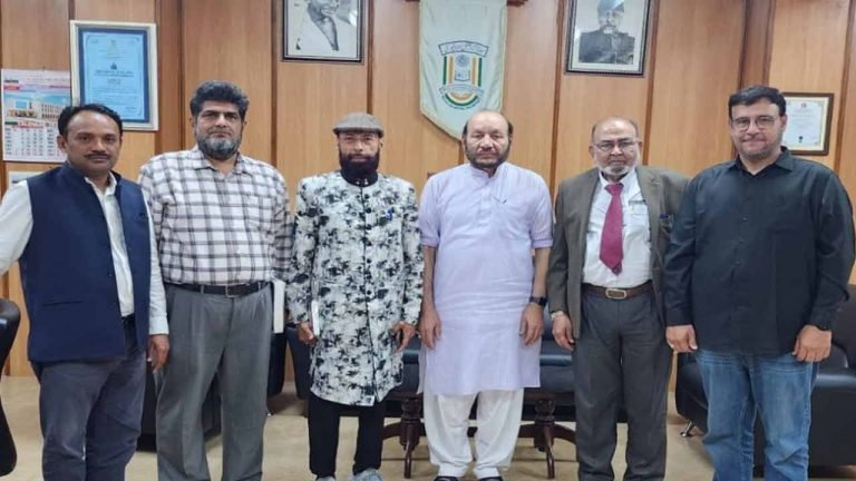 MANUU VC meets Intellectuals from Hyderabad