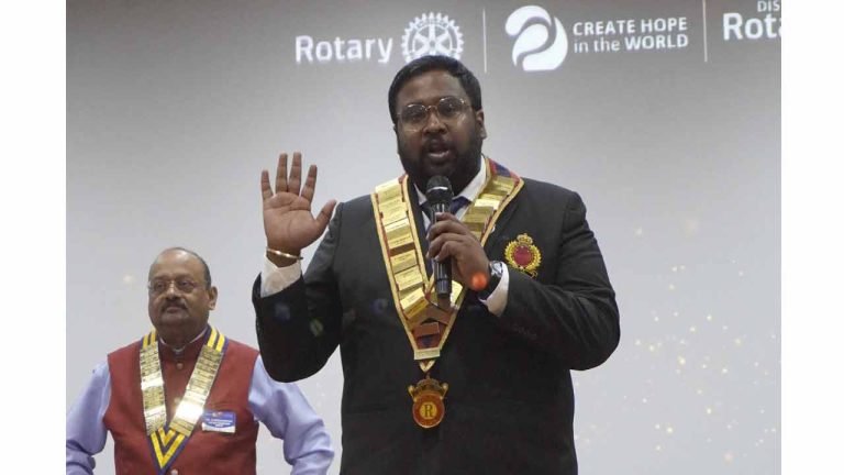 Sailesh Proddaturu is the new District Rotaract Representative