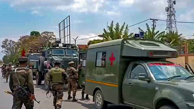 Security Tightened Across Mizoram Due To Manipur Violence