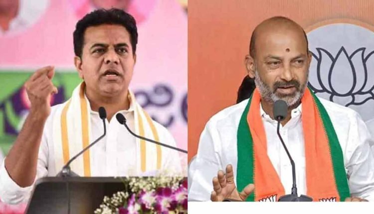 Bandi Sanjay Strong Counter To KTR Tweet