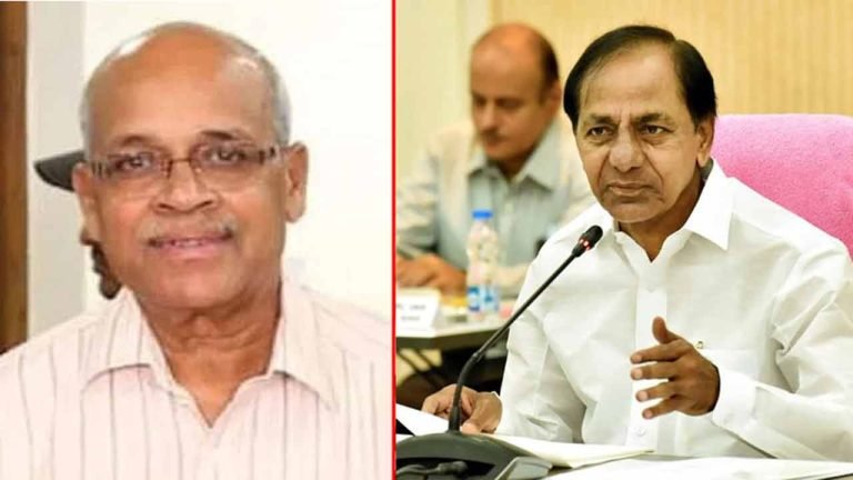 CM KCR Condoles The Demise Of Senior Journalist Krishna Rao