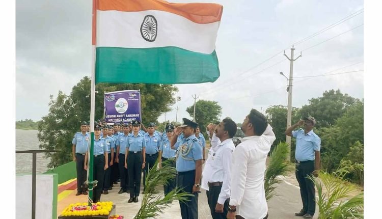 Air Force Academy Celebrates ‘Mission Amrit Sarovar’ At The Dundigal Lake