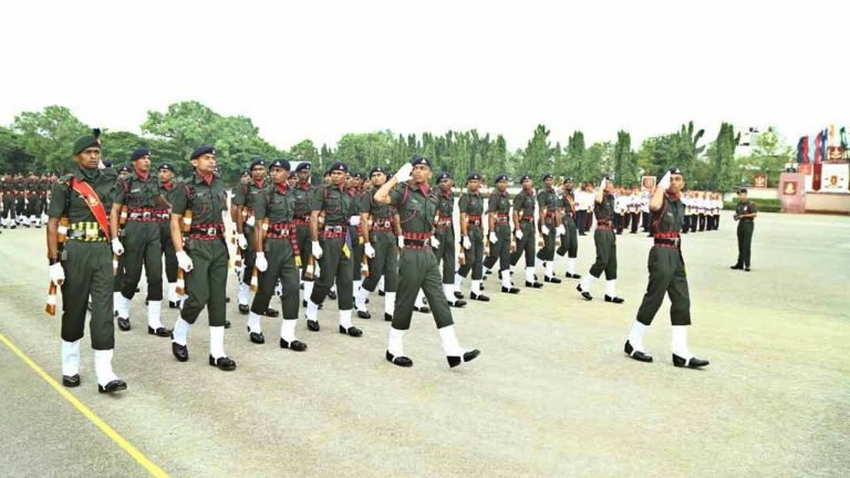 Passing out Parade for the Pioneer batch at AOC Centre Secunderabad