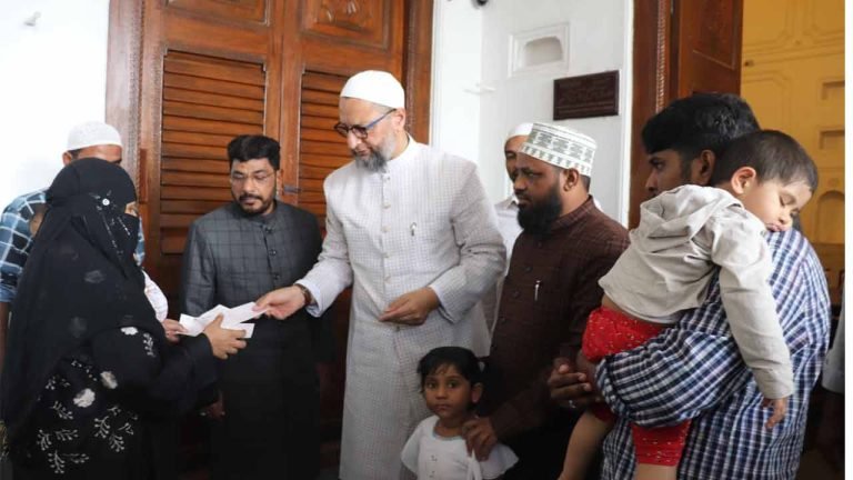 Job, Double Bedroom Flat, And AASRA Pension Provided To The Late Syed Saifuddin's Wife On Akabar Owaisi Demand
