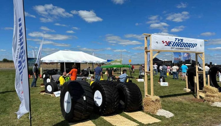 TVS Eurogrip Tyres showcases new range of agricultural radial tyres