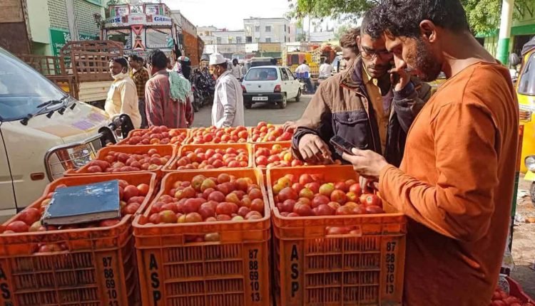 Tomato Rates Continue To Fall Down In Hyderabad: Rs 100 For 2 Kgs On Roads