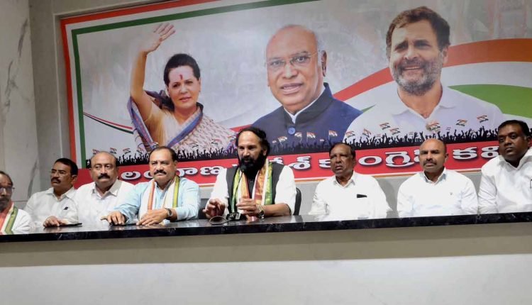 Uttam predicts resounding Congress victory in the upcoming Assembly elections