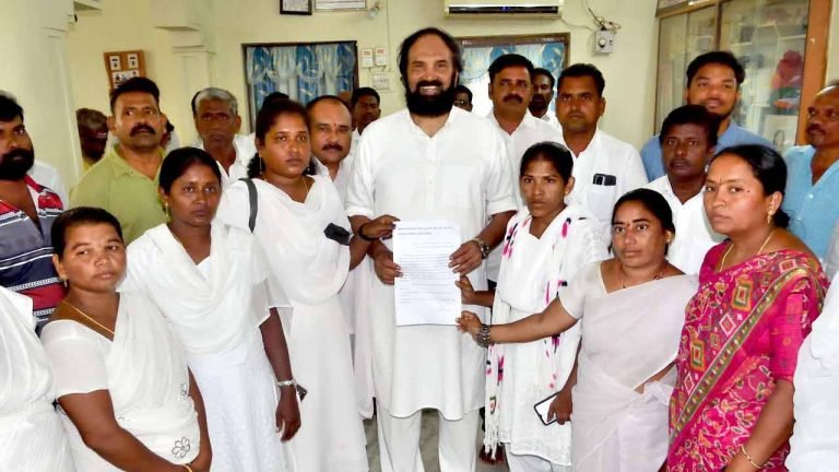 Uttam Kumar Reddy attends several programmes in Huzurnagar