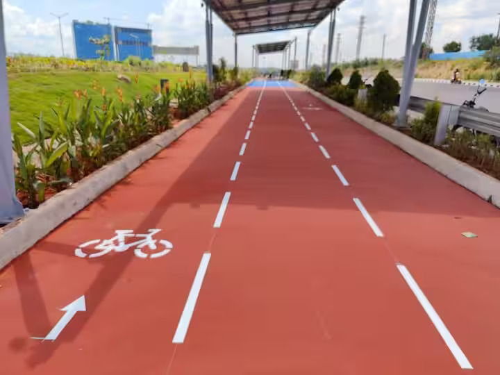 Solar-Powered Cycling Track of Hyderabad Gear Up For Inauguration In Sept.