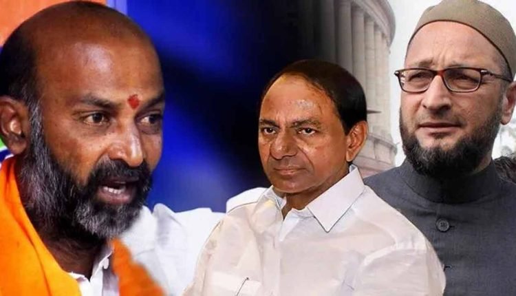 KCR And Owaisi Are 'Bhai Bhai': Bandi Sanjay