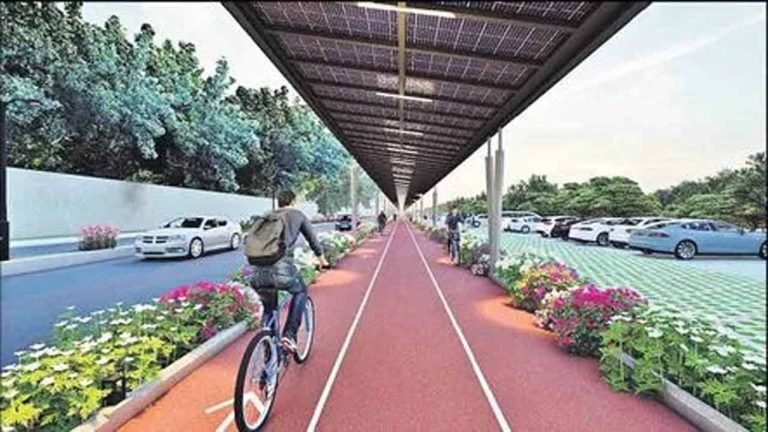 Solar-Powered Cycling Track of Hyderabad Gear Up For Inauguration In Sept.