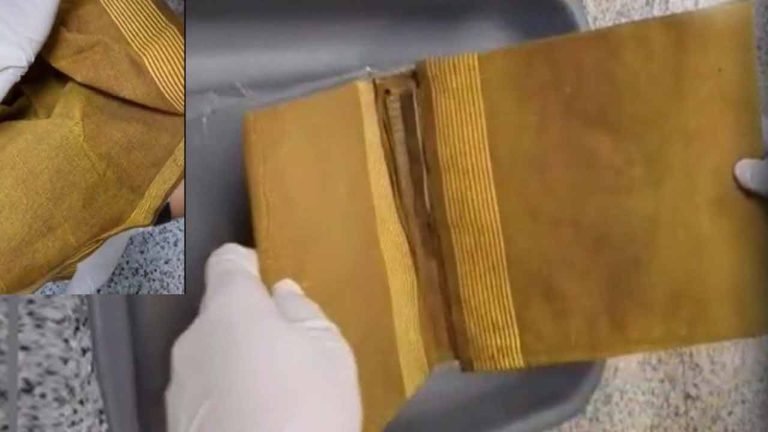 Smuggling In A New Ways: Gold Sarees Caught At RGIA