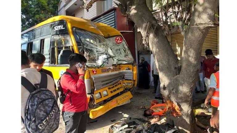 GHMC Sweeper Died in a Road Accident in Hyderabad