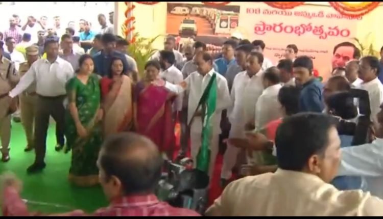 CM KCR Flagged Off a Fleet Of 466 Brand New Vehicles