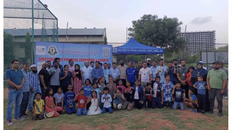 National Sports Day observed at MANUU
