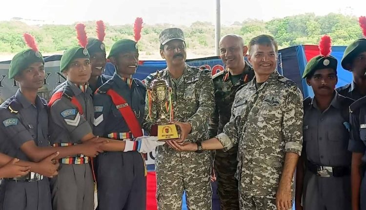 DDG NCC distributed prizes to the Cadets of IGC VSC
