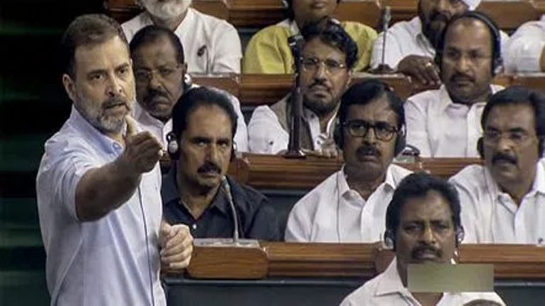 A hug, wink, and now kiss: Rahul Gandhi’s Lok Sabha gestures are under lens