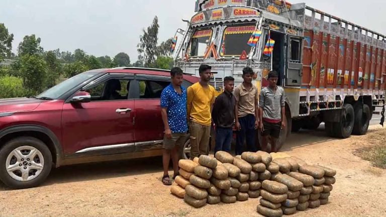 208 Kg Ganja Seized: Gang Arrested
