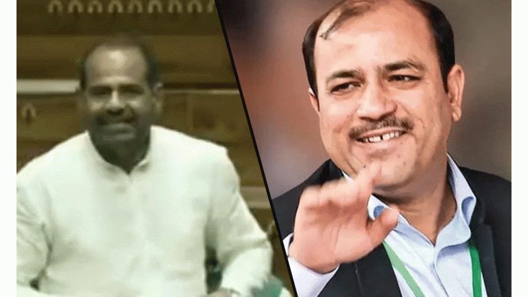 Outrage Over BJP MP Abusing Opposition Leader: Colleague Harsh Vardhan Laughing
