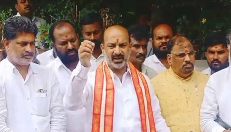 Chandrababu Naidu Arrested With The Political Vendetta: Bandi Sanjay