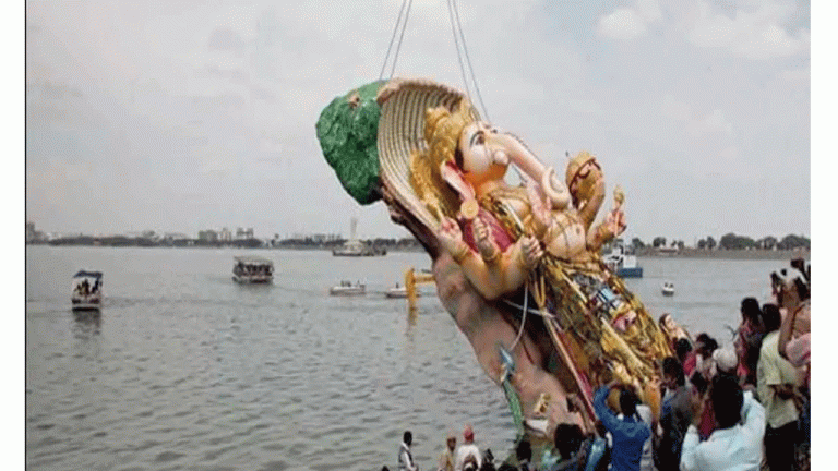 Hyderabad To Witness Grand Ganesh Visarjan Tomorrow 