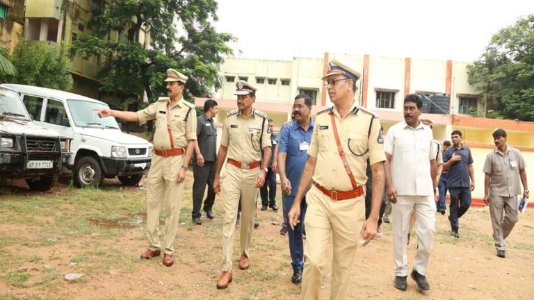 Hyderabad CP CV Anand Review The Security Arrangement Ahead Of Election And Religious Events