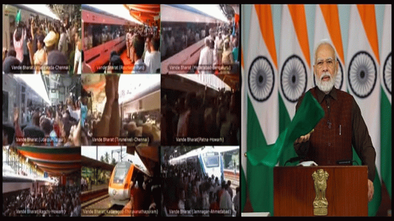 PM Modi Flags Off Nine Vande Bharat Express Trains: Hyderabad-Bengaluru Connected