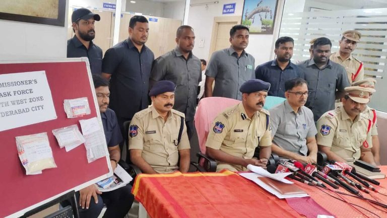Jubilee Hills Police Arrested Two Drug Peddlers: Drugs Worth Rs 10 Lacs Seized