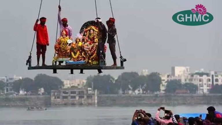 GHMC Completes Arrangements For Ganesh Shobha Yatra And Immersions