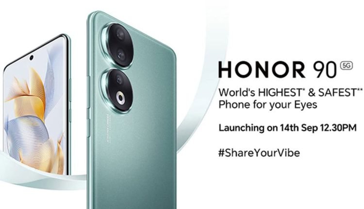 Honor 90 to Launch in India on September 14