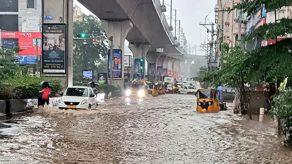 Heavy Rainfall In Hyderabad: Two-Day Alert Issued | INDToday