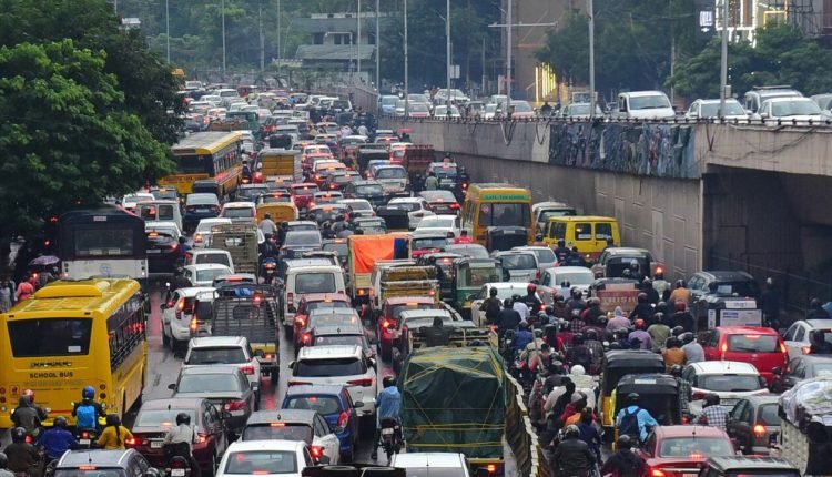 Hyderabad Floods: Huge Traffics Jams In The City
