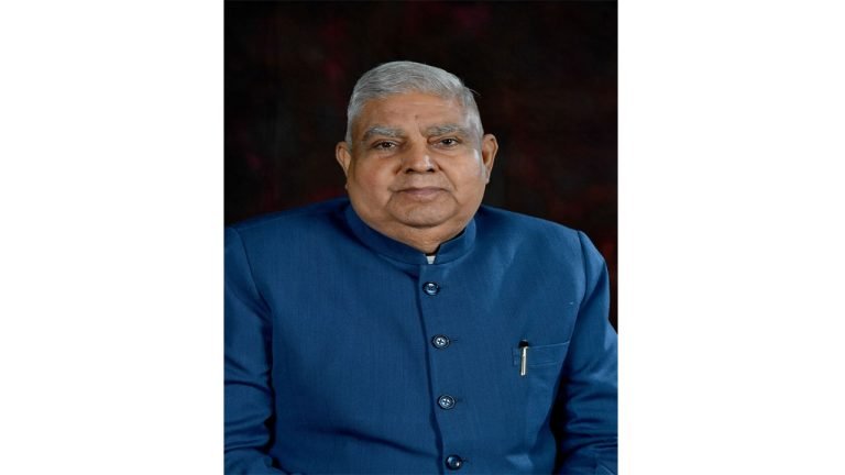 Vice President Dhankar To Visit Uttarakhand From Tomorrow