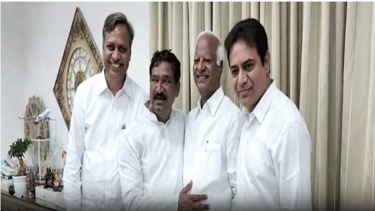 Rajaiah And Kaidam Dosti Once Again In Presence Of KTR