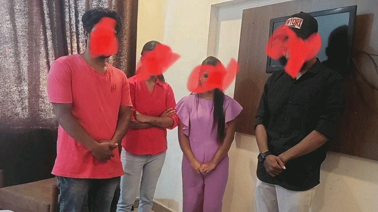 A Brothel House Was Raided: 2 Women Rescued