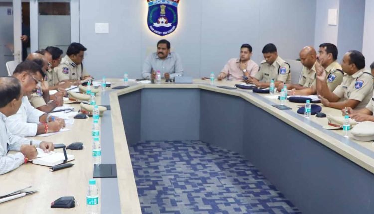 Cyberabad CP Holds Co-ordination Meeting With Excise Officials For Effective And Joint Enforcement Works