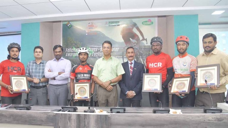 Cycle rally across state on the voter awareness: CEO Vikas Raj