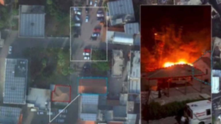 Israel Military Posts: Video Of The Gaza Hospital Blast: Says It Was Due To The Failed Rocket Launch