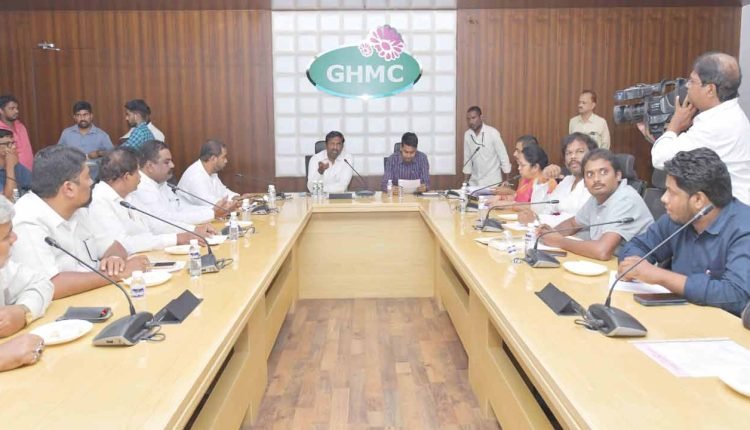 First Randomization of EVM, Ballot Unit and VVPAT completed at GHMC Head Office