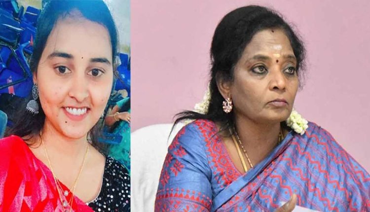 Governor Seeks Report On The Suicide Of Group-2 Candidate Pravalika